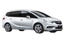 Van Rental Bath - Vauxhall Zafira 7-Seater - Minibus hire Bath